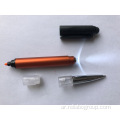 قلم حبر بلاستيكي برأس كروي مزدوج ترويجي مخصص